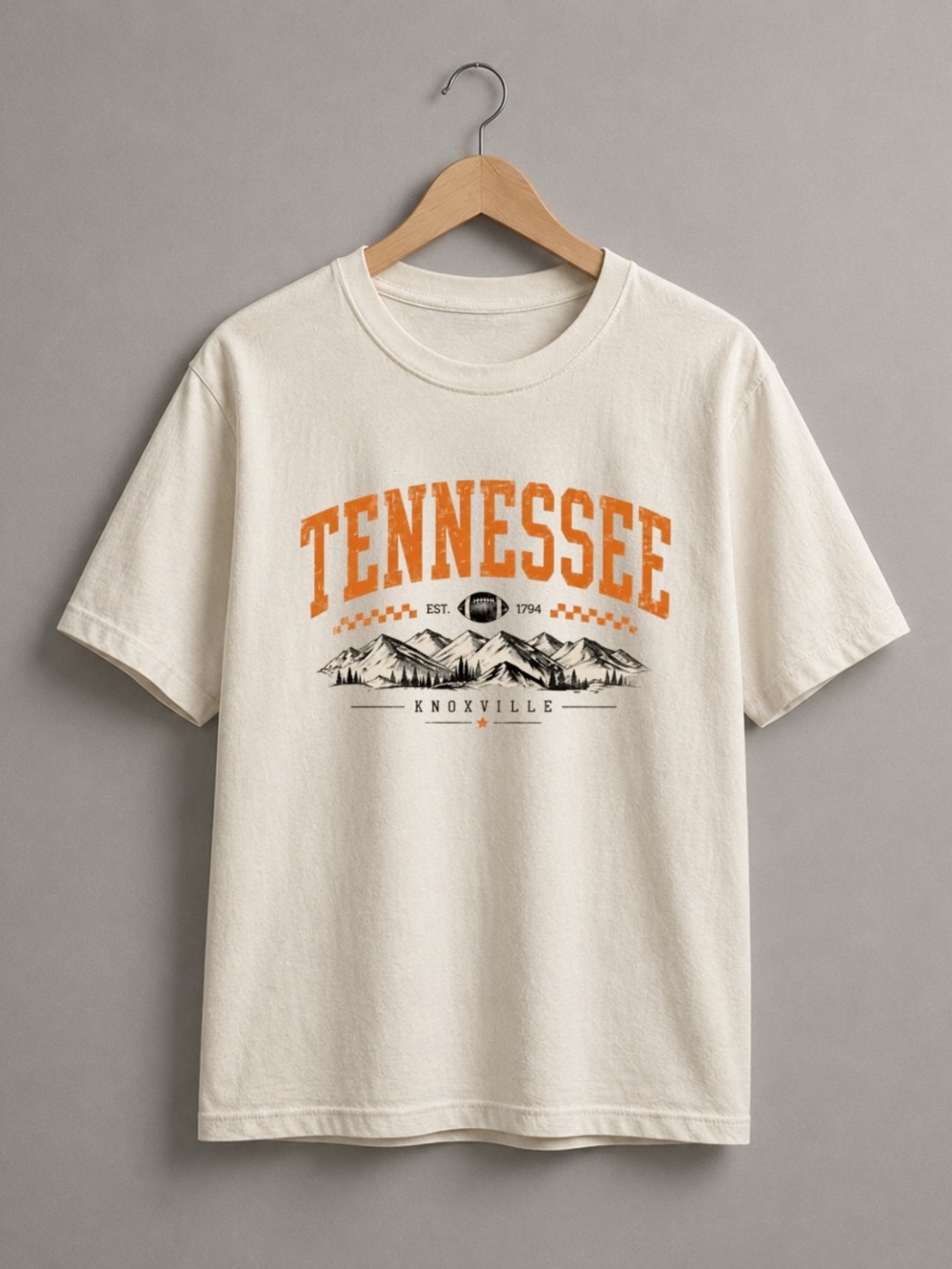 Tennessee Knoxville Graphic Tee - Off White